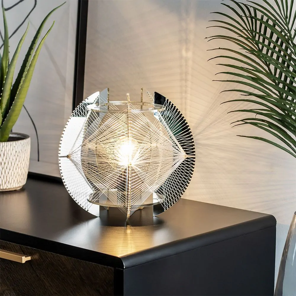 Weston Table Lamp, Silver - Image 2