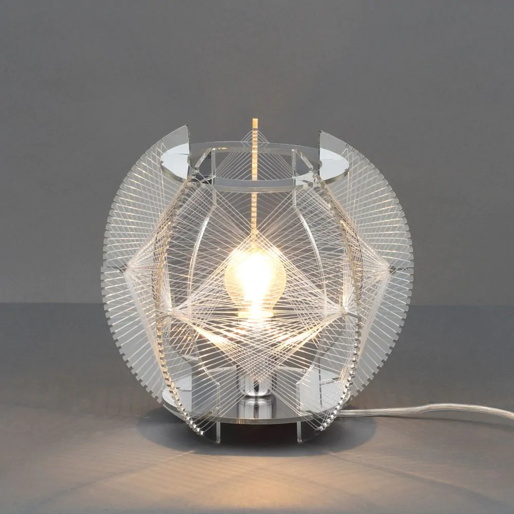 Weston Table Lamp, Silver - Image 3