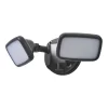 Wilson Twin 20 Watt LED Outdoor Flood Light, Dark Grey
