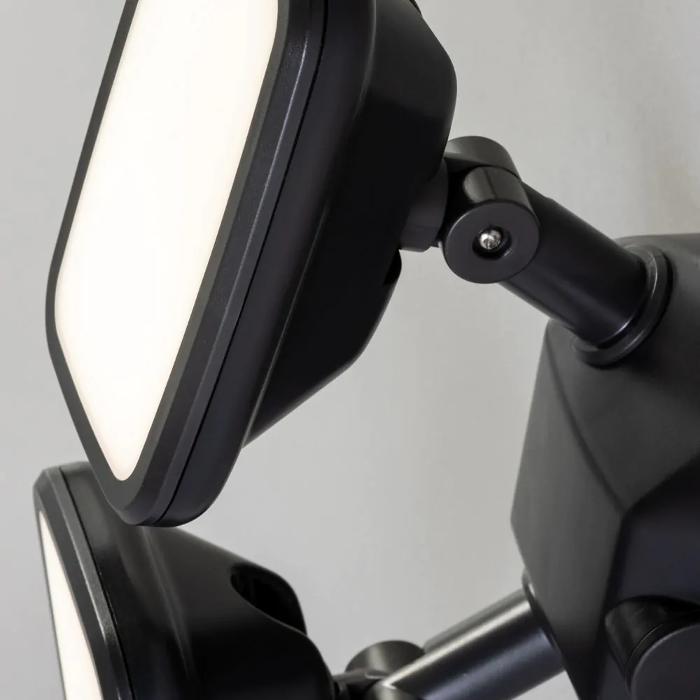 Wilson Twin 20 Watt LED Outdoor Flood Light, Dark Grey - Image 5