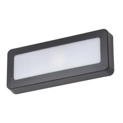 Wren 5 Watt LED Opal Surface Brick Wall Light, Anthracite