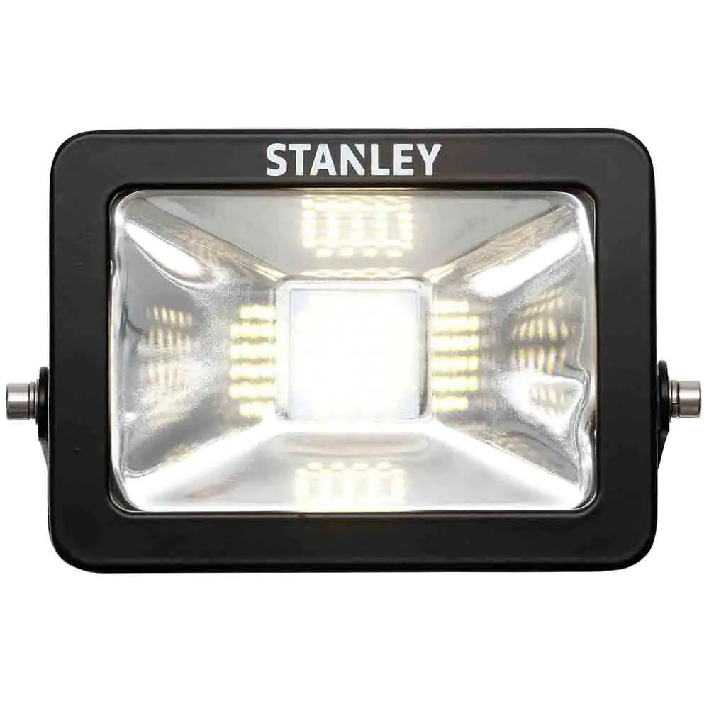 Stanley Zurich Outdoor 10 Watt LED Flood Light, Warm White, Black - Image 3