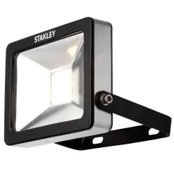 Stanley Zurich Outdoor 20 Watt LED Flood Light, Warm White, Black